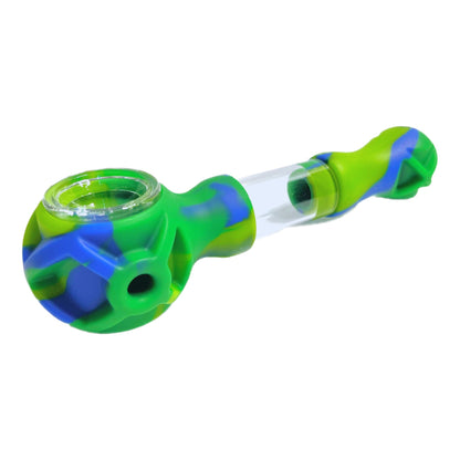 3 Gates Hybrid Silicone Spoon Pipe