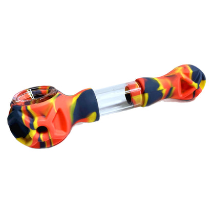 3 Gates Hybrid Silicone Spoon Pipe